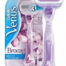 Gillette Venus Breeze Razor Handle with 1 Pre-loaded Cartridge, Women's Shaving