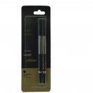 Parker Quink Rollerball Refill Black Ink Ultra Fine Nib Rollerball Pen Pack of 2