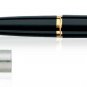 Parker Galaxy GT Roller Ball Pen Gold Trim RollerBall Black Body Blue Ink Vector