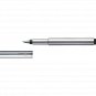 Parker Vector Steel SS CT Chrome Trim Fountain Ink Pen FP Fine Nib New Convertor