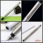 Parker Vector Steel SS CT Chrome Trim Fountain Ink Pen FP Fine Nib New Convertor