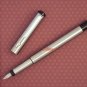 Parker Vector Steel SS CT Chrome Trim Fountain Ink Pen FP Fine Nib New Convertor