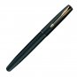 Parker Frontier Matte Black MB Gold Trim GT Roller Ball RB Pen Rollerball New