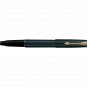 Parker Frontier Matte Black MB Gold Trim GT Roller Ball RB Pen Rollerball New