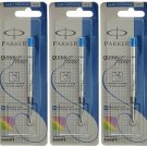 5 x Parker Jotter Classic Ball Point Pen Refills, Blue Ink, Medium 1mm Tip, New