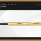 Pierre Cardin Noblesse Satin Gold GT Roller Ball Rollerball Pen New Original NIB