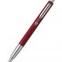 Parker Vector Standard CT Ball Pen BP (Blue Ink & Red Body) New SS Chrome Trim