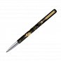 Parker Vector Time Check GT Roller Ball Pen Black Body Blue Ink Gold Trim RB New