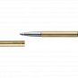 Parker Vector Gold Body Trim GT Roller Ball Pen Rollerball RB New Blue Ink Fine