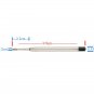 Parker Quink Flow Ball Point Pen BP Refill Refills Black Ink Medium Nib New fit