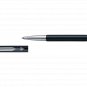 Parker Vector Standard Roller Ball Pen Chrome Trim CT (Black Body) Blue ink
