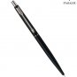 Parker Classic Matte Black Chrome Trim CT Ball Point Pen New Quink Blue Refill