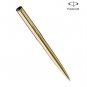 Parker Vector Gold Body & Trim GT Ball Point Pen BP Steel Fine Nib Blue Ink New