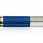 Parker Galaxy GT Roller Ball Pen Gold Trim RollerBall Blue Body Blue Ink Vector