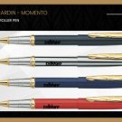 Pierre Cardin Momento Gold Trim Roller Ball Rollerball Pen Blue Ink New Original