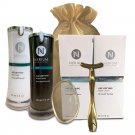 Gift Set NERIUM AD AGE DEFYING NIGHT & DAY Gold Plated Tool Silicone Applicator