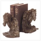 "Liberty Bronze" Horse's Head Bookends
