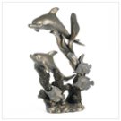 Antique Bronze Finish Dolphins