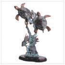 Turtles on Coral Statues