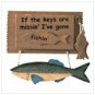 "Gone Fishing" Key Box