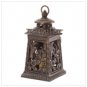 Asian Botanical Metal Lantern