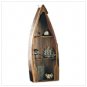 Antiqued-Finished Rowboat Wall Shelf