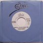 Earle, Steve - What'll You Do About Me - Vinyl 45 Record on Epic - White Label Promo - Country