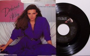 Allen, Deborah - Baby I Lied - Vinyl 45 Record on RCA + Picture Sleeve - Female Country
