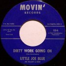 Little Joe Blue - Dirty Work Going On / Pretty Woman - Vinyl 45 Record on Movin - Blues