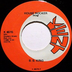 King, B.B. - House Rocker / Dreams - Vinyl 45 Record on Kent - BB - Blues