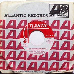 Bell, Archie & The Drells - Don't Let The Music Slip Away / Houston - Vinyl 45 record - R&B Soul