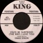 Spurling, Charles - Mr. Cool / You'd Be Surprised - Vinyl 45 Record on King - Promo - R&B Soul