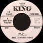 Crawford, James - Stone Fox / Hold It - Vinyl 45 Record on King - Promo - R&B Soul Funk