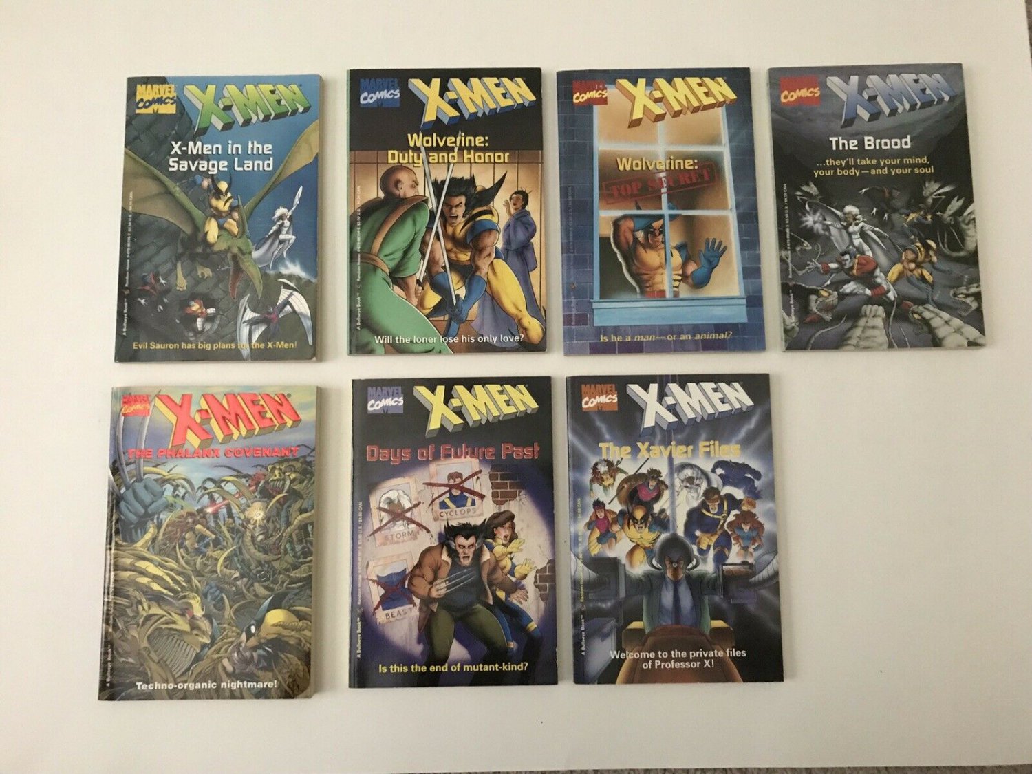 X-Men ** 7 Different X-Men Books ******AWESOME BOOKS****