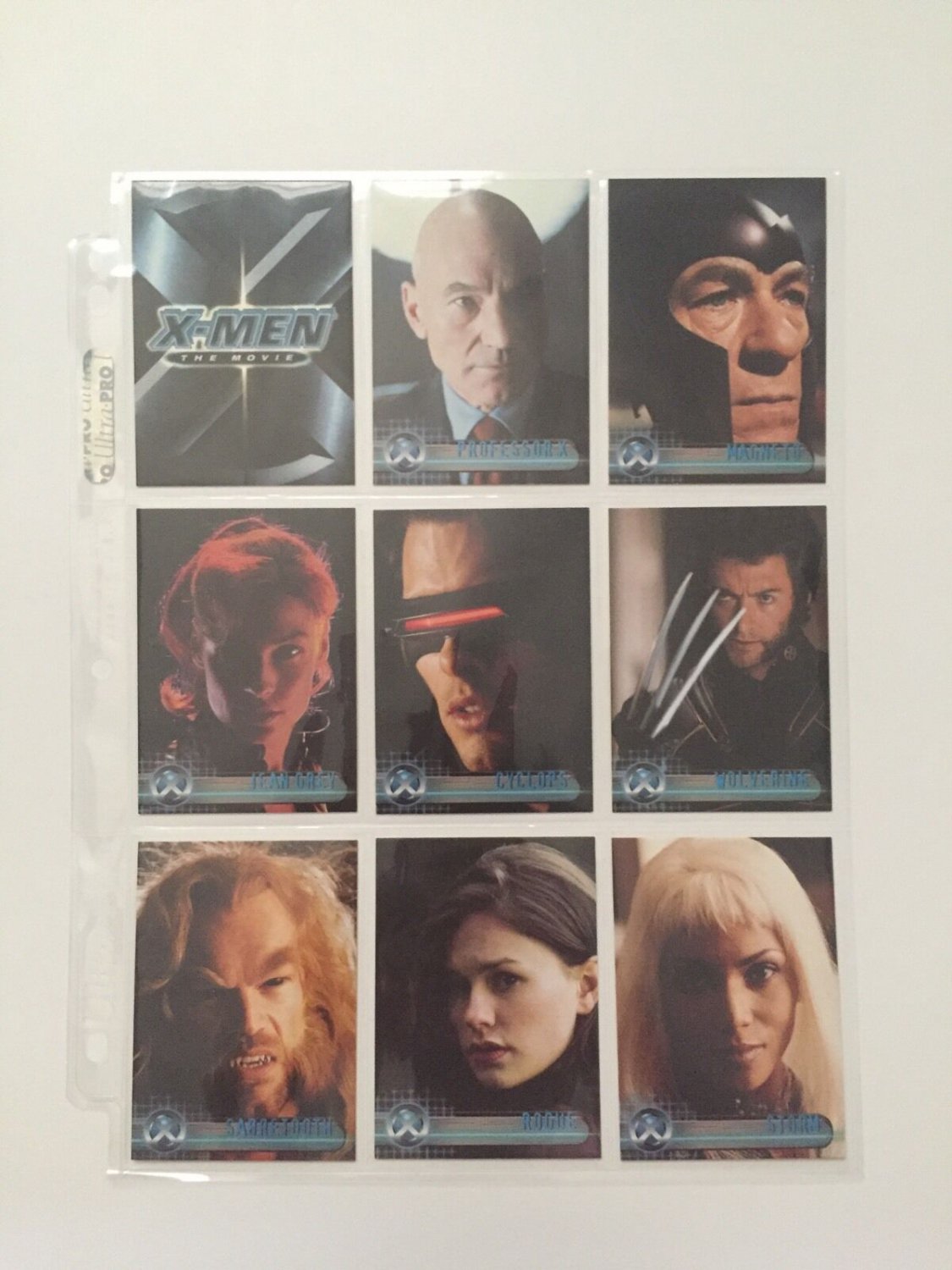 X-MEN THE MOVIE COMPLETE BASE SET W/ 3 Complete Chase Sets ****AWESOME Set****