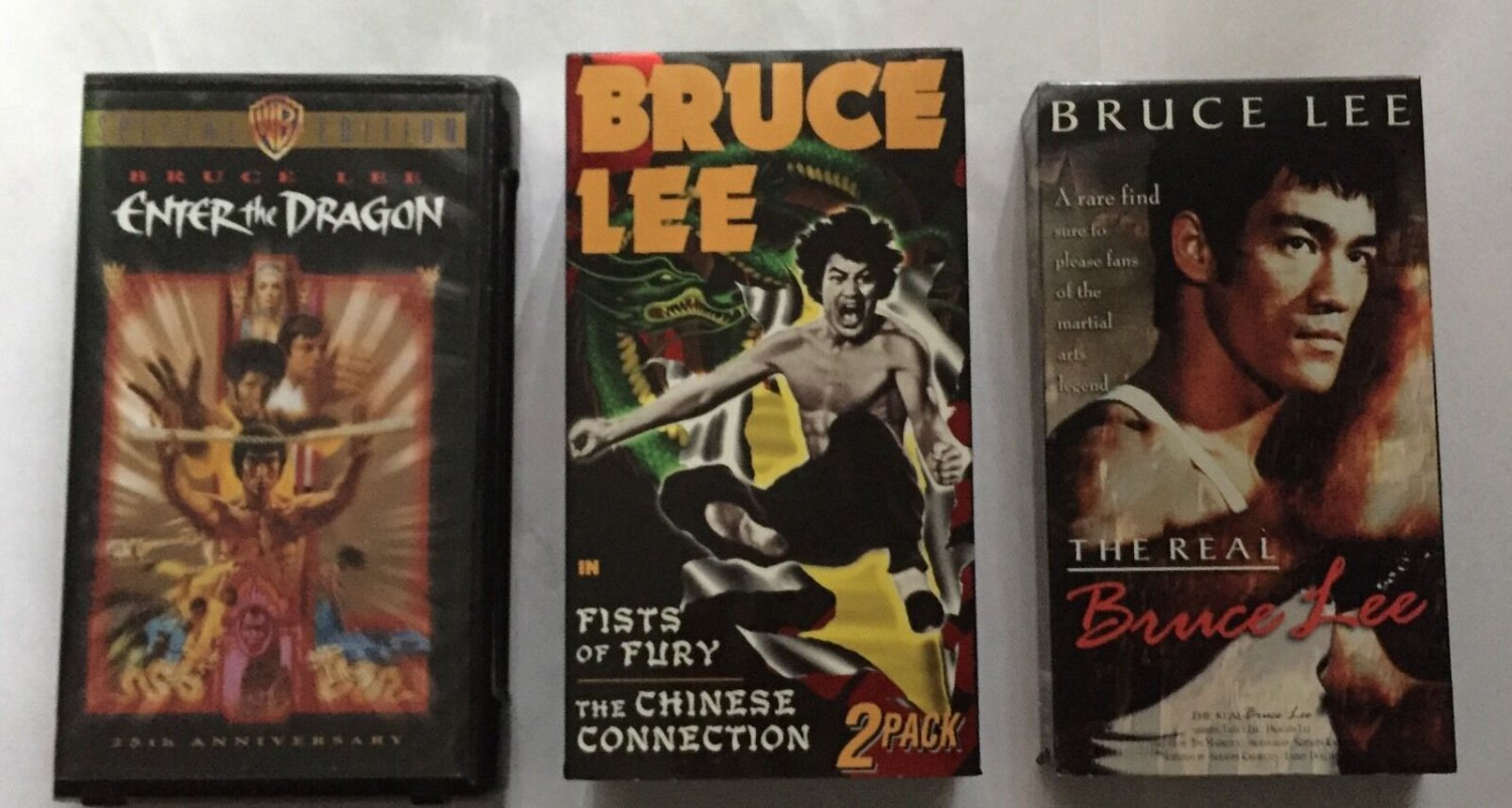 Bruce Lee 4 Different Video Collection ****Must Have Videos****
