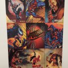 Fleer Ultra Spider-Man Premiere Edition 1995 Promo 9 Card Sheet & 4 Card Promo