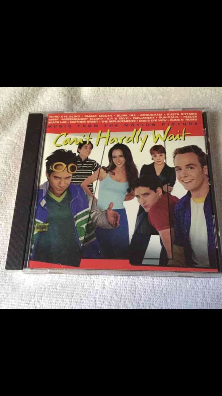 *** Can't Hardly Wait CD movie soundtrack *** ****AWESOME SOUNDTRACK****