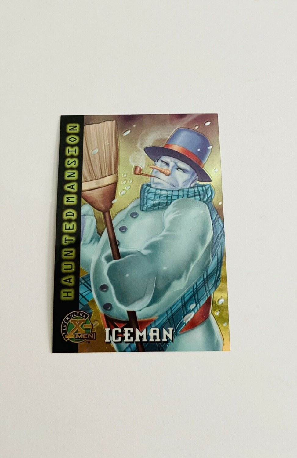 ***1996 FLEER X-MEN**CHROMIUM CARD** # 94 Version ICEMAN HAUNTED MANSION***