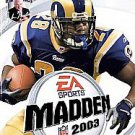 ** Madden NFL 2003 **Sony PlayStation 2, 2002 Complete with Original Game Case