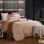 King Duvet Cover Set Jacquard Damask Luxury Bedding DM470K