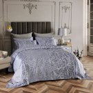 Queen Size Duvet Cover Set 6 Piece Luxury Jacquard Bedding Dolce Mela Las Vegas DM718Q