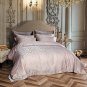 Queen Size Duvet Cover Set 6 Piece Luxury Jacquard Bedding Dolce Mela Olympia DM713Q
