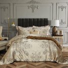 Queen Size Duvet Cover Set 6 Piece Luxury Jacquard Bedding Dolce Mela Primavera DM715Q