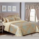 Luxury Jacquard Queen size Duvet Cover Set DM505Q San Marino Dolce Mela