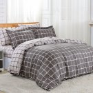 Dolce Mela Queen Duvet Cover 6 PC Bedding Set 100% Cotton Trento DM606Q