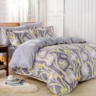 Queen Duvet Cover 6 Piece Sheets Set Bedding Dolce Mela Nafplio DM612Q