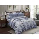 King Duvet Cover Set Pictorial Bedding Dolce Mela Mute Swan DM705K