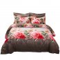 Duvet Cover Set King Floral Bedding Dolce Mela Rose Medley DM708K
