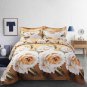 Duvet Cover Set King Floral Bedding Dolce Mela DM710K Zest